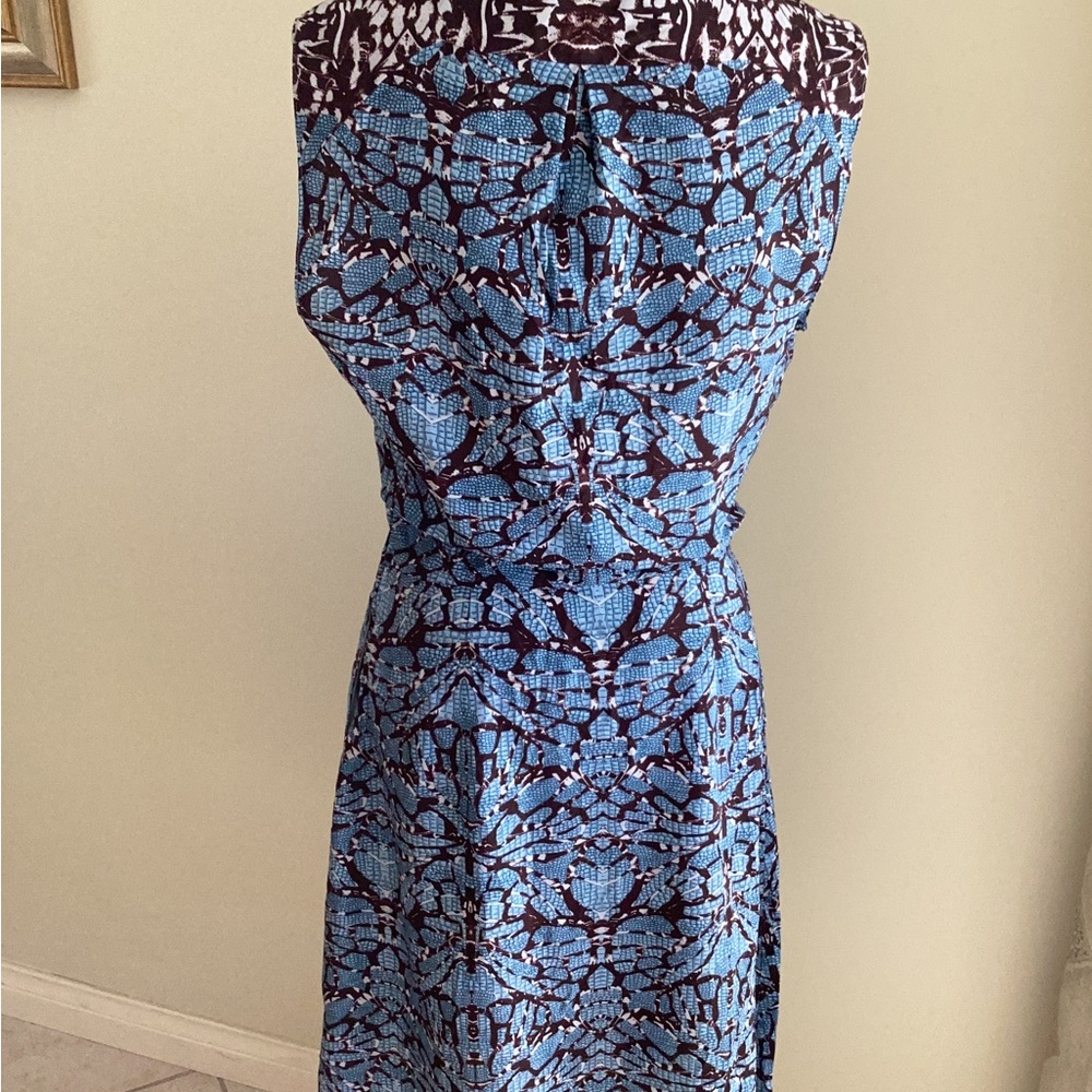 Scanlan Theodore Print Sleeveless Dress. - Picture 3 of 8